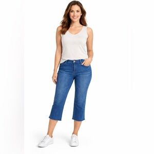 Talbots jeans pedal pushers womens size 10 petite